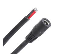 DC5525 Femmina Open End Cavo di Alimentazione Con Pigtail Filo 16AWG Per Sistemi Solari Luce LED Riparazione Collegamento PVC Rame Core Cavo di Alimentazione