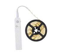 DC56 V, 2 W, 1 metro, 60 strisce luminose, alimentate USB, design PIR, sensore di movimento, tecnologia a induzione a infrarossi, controllo della luce sensibile, 3 diversi