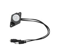 DC5V-24V 12V Corpo Umano Sensore di Movimento a Infrarossi Rilevatore di Controllo Barra Luce LED Interruttore Sensore Fotosensibile Connettore DC (LSD-P6A Nero)