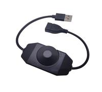 DC5V U PWM manopola dimmer interruttore nero LED controller adatto for 2835 5050 5630 striscia singola luce(Black)