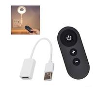 DC5V USB RF Interruttore di controllo remoto per striscia LED dimmer e modulo di controllo della velocità della ventola con telecomando a 3 pulsanti fino a 30 m di portata