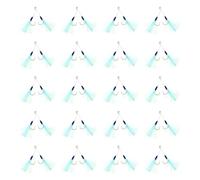 Dcaknri 20Pcs Doppio Gancio di Assistenza di Pesca Jigging Slow Falling Jigs Pesca di Ricambio per Esca Verticale Jigging Doppio Gancio Fishhook