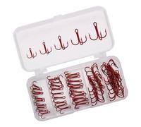 Dcaknri 50 Forte Triplo da Pesca Resistenza Ami per Acqua Salata Sostituzione Esche Rinforzate Attrezzatura Attrezzatura Esche Rinforzate Alte