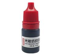 Dcaknri 5ml Ink Textile Clothes Waterproof Special for Student Children Name Stamp Printing on Clothing Wash Not Fade Waterproof Ink