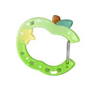 Dcaknri Alla moda stili moschettone portachiavi acrilico trasparente modello frutta supporto accessorio per donne uomini regali portachiavi acrilico, A, Taglia unica