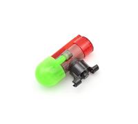 Dcaknri Allarme con indicatori luce e cicalino ad alta sensibilità elettronico da pesca avvisi morsi affrontare canna impermeabile