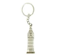 Dcaknri Britis Souvenir Collection Portachiavi in lega con simboli britannici ornamento elegante borsa ornamento struttura in lega per portachiavi creativo quotidiano, C, Taglia unica