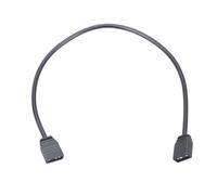 Dcaknri Cavo Prolunga ARGB Da 3 Pin Femmina A Femmina Per Scheda Madre Del PC E Sincronizzazione Illuminazione Della Ventola 30/60 Cm Illuminazione Della Custodia Del PC
