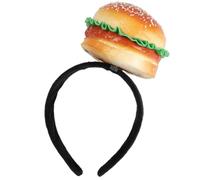 Dcaknri Cerchio Per Capelli Creativo Hamburger Festività Occasioni Copricapo Modello Divertente Cerchio Capelli Accessorio La Testa Accessorio Feste In Costume