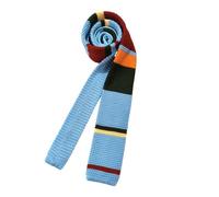 Dcaknri Cravatta lavorata a maglia cravatta colorata modello a righe sport casual stretta cravatta per affari e abbigliamento casual elegante uomo