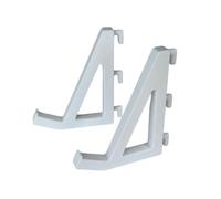 Dcaknri Espositore con Montaggio Pannello Forato da 40 Mm per Appendere Tastiere E Controller Gioco Migliorando L'organizzazione della Scrivania. Supporto per Controller Gioco