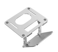 Dcaknri Laptop and Tablets Desk Mount Holder Adjustability Cooling Stand Fits Up to 17Inch Home Offices Black Gray Silver Stands Aluminum Laptop