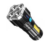 Dcaknri LED Torches Strong Rechargeable Strong Flashlight Powerful for Dog Walking
