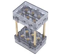 Dcaknri Modulars Energy Storage Kits 21700 Supporto Batteria Case Box Staffa Ad Alta Corrente per Progetti di Stoccaggio di Potenza Assemblaggio Batteria Hobbyist