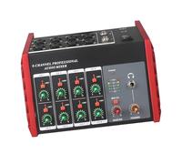 Dcaknri Multiple Source 8 Input Noise Regulation Panel Strong Metal Build Upgraded for Concerts Studio Applications Metal Sound Combiner for Concert Sound