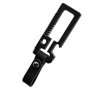 Dcaknri Multitool Metal Keychain with Screwdriver Bottle Opener Quickly Release Key Carabiner Clip Key Holder Outdoor Tool AntiLost Carabiner Clip Waist Hanging Keychain Buckles