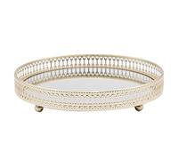 Dcaknri Nordic Lusso Vassoio In Metallo Piatto Rotondo Desktop Gioielli Organizzatore di Stoccaggio per Tavolino Da Caffè Comò Bagno Camera Da Letto Home Decor Vassoio Metallo Nordic