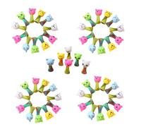 Dcaknri Playful Cartoon Bouncing Figurines Hand Eye Coordination Enhancers Playful Jumping Cartoon Figurines Funny Toy Preschool Entertainment