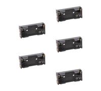 Dcaknri Porta batteria 3A con perno a saldare intercambiabile, custodia universale per progetti elettronici, custodia batteria