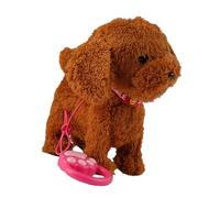 Dcaknri Portable Plush Robotic Animal Soft Surfaces Responsive to Touch Gentle Sounds for Realistic Interactive Remote Control