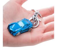 Dcaknri Portachiavi elegante modello di automobile del supporto leggero dell'automobile del metallo in per i collezionisti e gli individui di modo in avanti anelli, Blu ghiaccio., Taglia unica