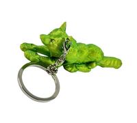 Dcaknri Portachiavi stampato portatile del lupo con le alte caratteristiche di Lifelikes progetta per i collezionisti e gli scopi della decorazione Usano il portachiavi d'attaccatura dell'automobile