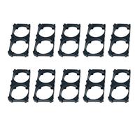 Dcaknri Staffa per Supporto Doppia Batteria per Celle agli Ioni Litio da 10 32650 per Confezione in ABS a Prova Fuoco Kit Staffa Supporto per Accessori Fissaggio