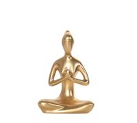 Dcaknri Statua Scultura Statua Figurine Resina Casa Accento Per Vivere Spazio Camera Da Letto Mensola Mantelpiece Decorazione Yoga Accessori Per La Casa