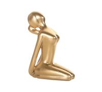 Dcaknri Statua Scultura Statua Figurine Resina Casa Accento Per Vivere Spazio Camera Da Letto Mensola Mantelpiece Decorazione Yoga Accessori Per La Casa