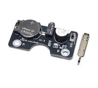 Dcaknri Thin Portable Morse Code Practice Keyer Light And Sound Circuit Board for Keyer Trainer Connector Auditory Visual CW Practice Device