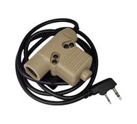 Dcaknri U94 Interfacce Pulsante con Migliora la Compatibilità Costruzione Forte per la maggior parte delle radio bidirezionali Uso generale