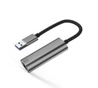 Dcaknri USB to RJ45 Gigabit Networking Adapter for Laptops Desktops Widely Used Easy Connection USB to Ethernet Converter