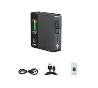 Dcaknri Voice Changer Modulatore Cambiante Portatile con Funzioni Regolabili Telefono Computer Scheda Audio Strumento Microfono Voice Changer Microfono per Adulti Microfono