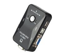 DCDCD Switch KVM USB Switcher 4 Porte VGA SVGA Switch Splitter 1920 * 1440 Switch Video VGA for Dispositivo USB Tastiera Mouse Monitor Adattatore