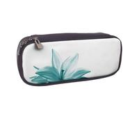 DCEHGEW Astuccio in pelle PU con stampa della Seconda Guerra Mondiale della Seconda Guerra Mondiale Astuccio portapenne organizer per scuola, ufficio, viaggi, regalo personalizzato, Fiore di pietra