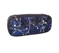 DCEHGEW Astuccio in pelle PU con stampa elefante che cammina con cerniera per scuola, ufficio, viaggi, regalo personalizzato, Si illumina al buio., One Size, Zaino per la scuola