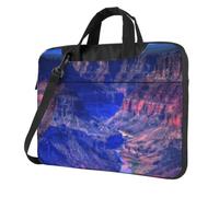 DCEHGEW Beauty Grand Canyon - Borsa a tracolla per computer portatile, con stampa a tre strati, protezione a tre strati, antiurto, per uomo e donna, Nero , 15.6 inch