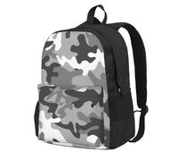 DCEHGEW Zaino da viaggio con stampa floreale coniglietto, zaino leggero per la scuola per escursioni e uso casual, Camouflage digitale., One Size, Zaino da viaggio