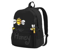 DCEHGEW Zaino da viaggio per computer portatile con stampa con domanda matematica, zaino leggero per la scuola per escursioni e uso casual, Amore Miele, One Size, Zaino da viaggio
