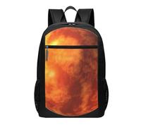DCEHGEW Zaino da viaggio per computer portatile con stampa con domanda matematica, zaino leggero per la scuola, zaino casual per escursionismo, Pianeta d'oro, One Size, Zaino da viaggio