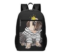 DCEHGEW Zaino da viaggio per computer portatile con stampa di caccia che vola selvaggia - zaino leggero per la scuola per casual, zaino da trekking, Carlino carino., One Size, Zaino da viaggio