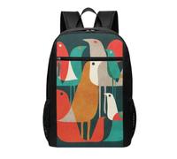 DCEHGEW Zaino da viaggio per computer portatile con stampa di caccia che vola selvaggia - zaino leggero per la scuola per casual, zaino da trekking, Greggio di uccelli, One Size, Zaino da viaggio