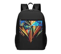 DCEHGEW Zaino da viaggio per computer portatile con stampa di una bella sirena, leggero, per la scuola, per il tempo libero, per escursioni, Galaxy Diamond, One Size, Zaino da viaggio