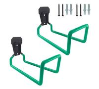 Dcfbkl 2 pratici supporti per tubo da parete con rivestimento antiruggine per un efficiente stoccaggio del giardino e organizer da giardino salvaspazio