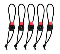Dcfbkl 5pcs Quick Rod Tie Strap Pesca Bungee Guinzaglio Organizzatori Portatile Regolabile Utility Tools Riutilizzabili Rapidi Legami Bungee Cinghie Cinghia