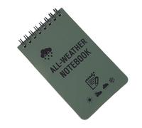 Dcfbkl All Weathers - Taccuino a spirale per tutte le condizioni atmosferiche, per scrivere sotto la pioggia, carta per tutte le stagioni