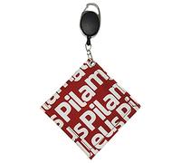 Dcfbkl Asciugamano quadrato per la pulizia della pallina da golf per W/portachiavi retrattile Club palla per testa Cleaner fibbia impermeabile Surfa Club Wipe