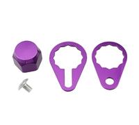 Dcfbkl Bobine da pesca Coperture per dadi e viti di bloccaggio della piastra di ricambio con manico sinistro/destro per baitcasting, set di bloccaggio con manico sinistro e destro