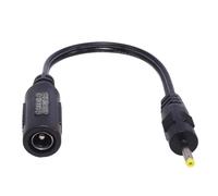 Dcfbkl Cavo convertitore da femmina 5,5 x 2,1 mm a 2,5 x 0,7 mm, 3,5 x 1,35 mm, 4 x 1,7 mm, multiurpose 5521 femmina a maschio