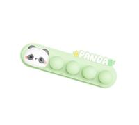 Dcfbkl Clip adesiva per organizzare i cavi in silicone a forma di panda per la gestione dei cavi e le aree di lavoro ordinate, con clip a forma di